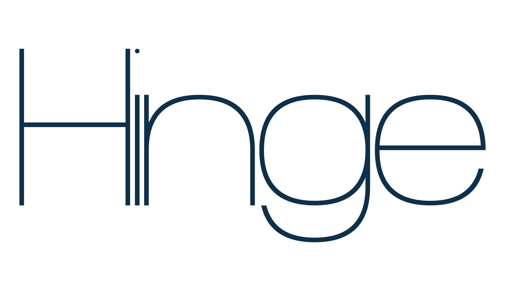 Hinge, sans serif font preview