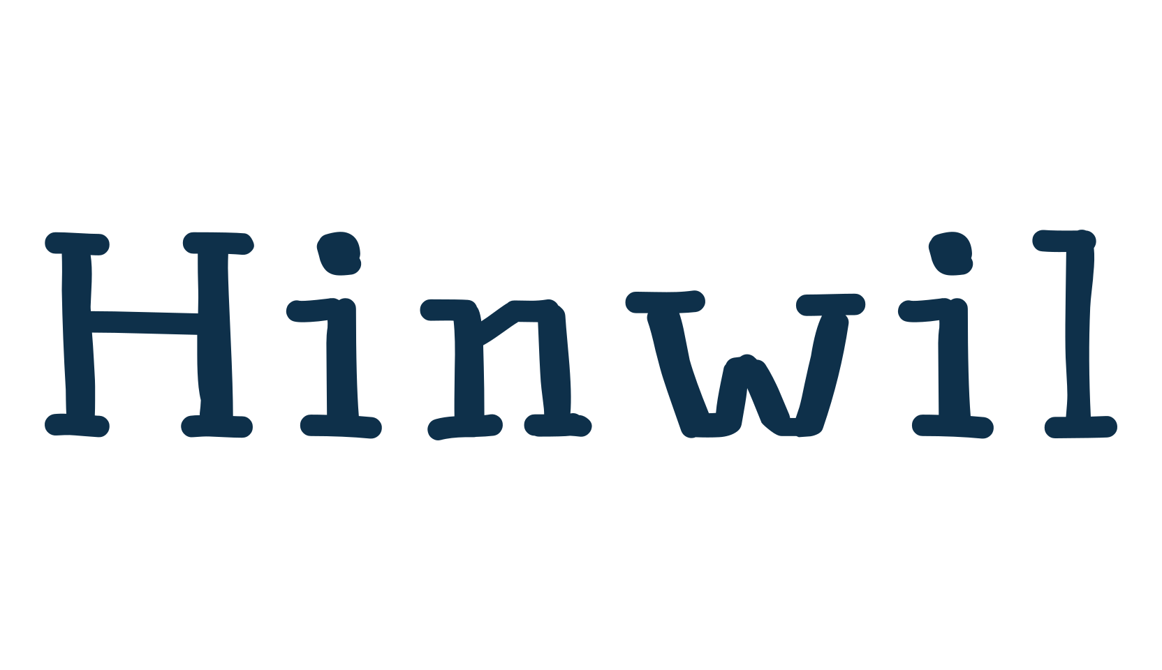 Hinwil, fancy various decorative font preview