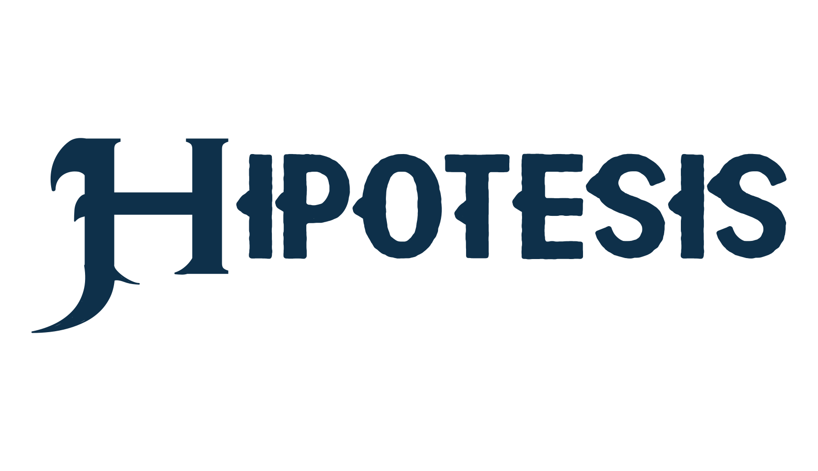 Hipotesis, western font preview