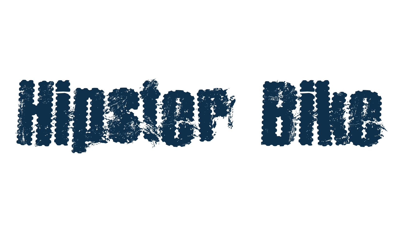 Hipster Bike, fancy distorted decorative font preview