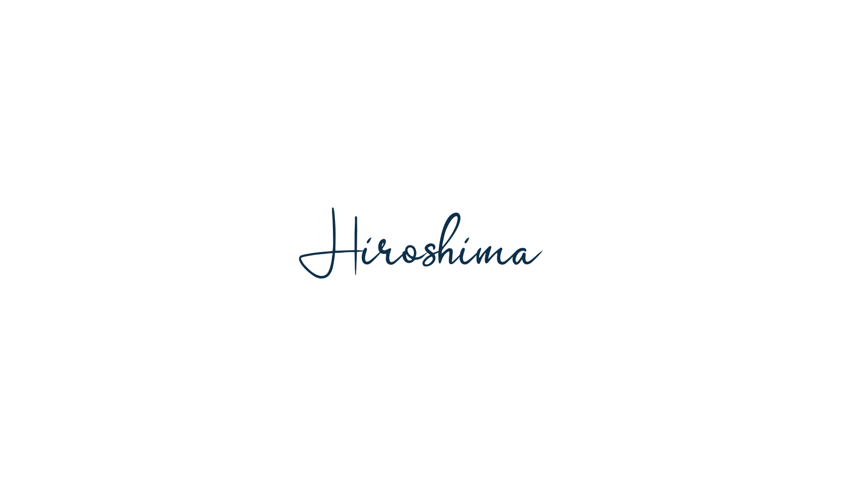 Hiroshima (hiroshima-5), script handwritten fancy decorative calligraphy font preview