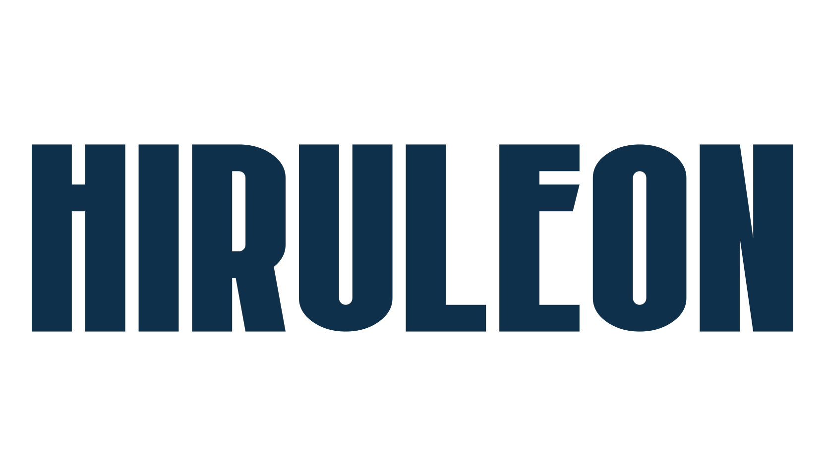 Hiruleon, basic sans serif font preview