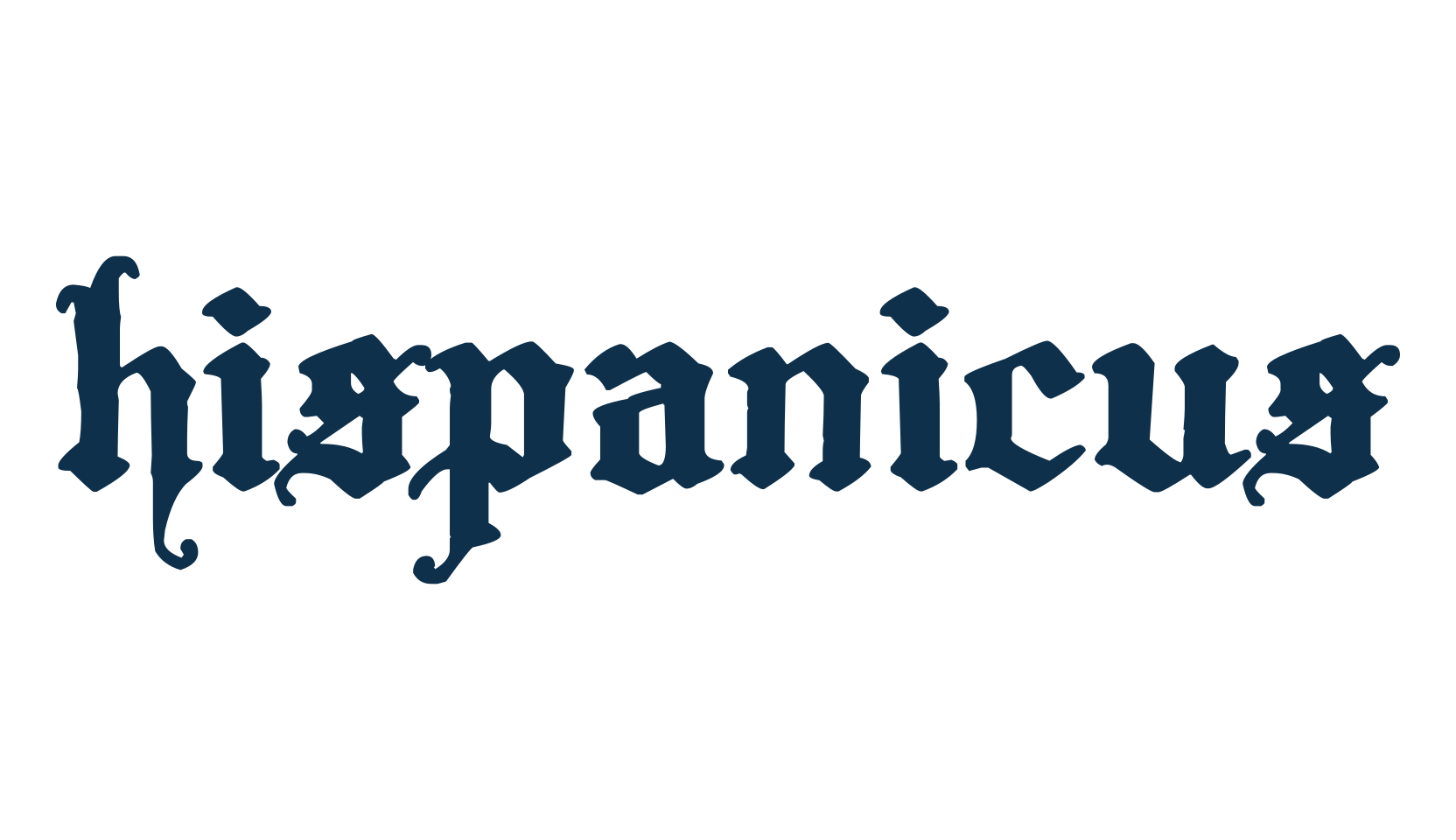 Hispanicus, medieval font preview