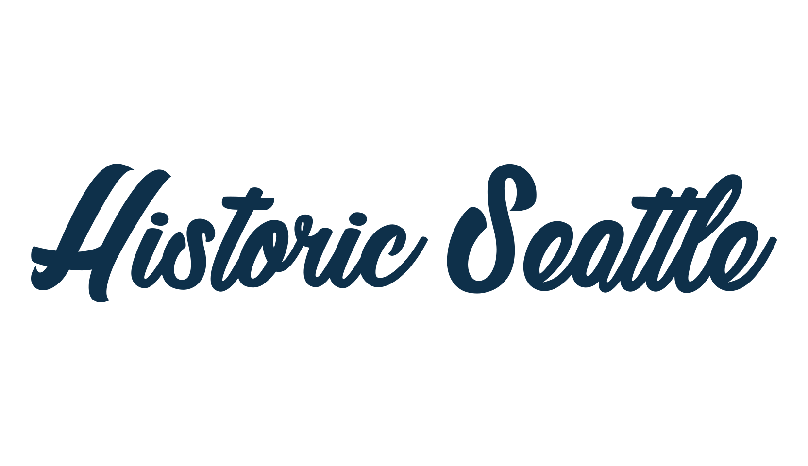 Historic Seattle, fancy decorative font preview