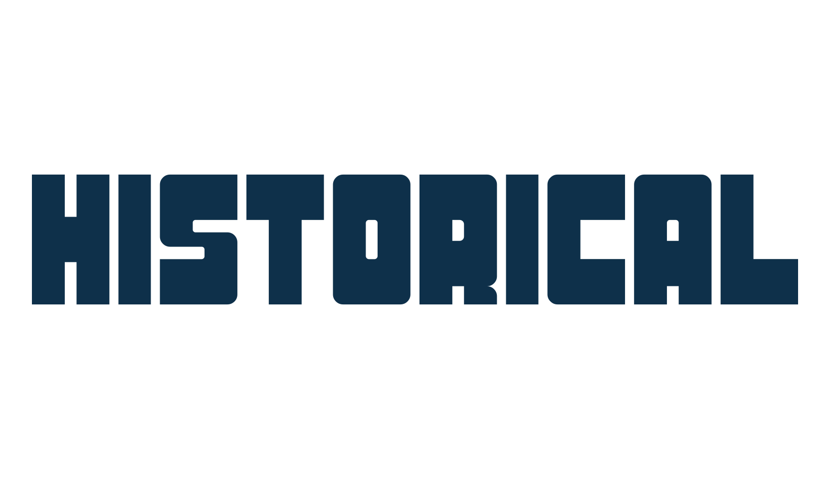 Historical, retro font preview