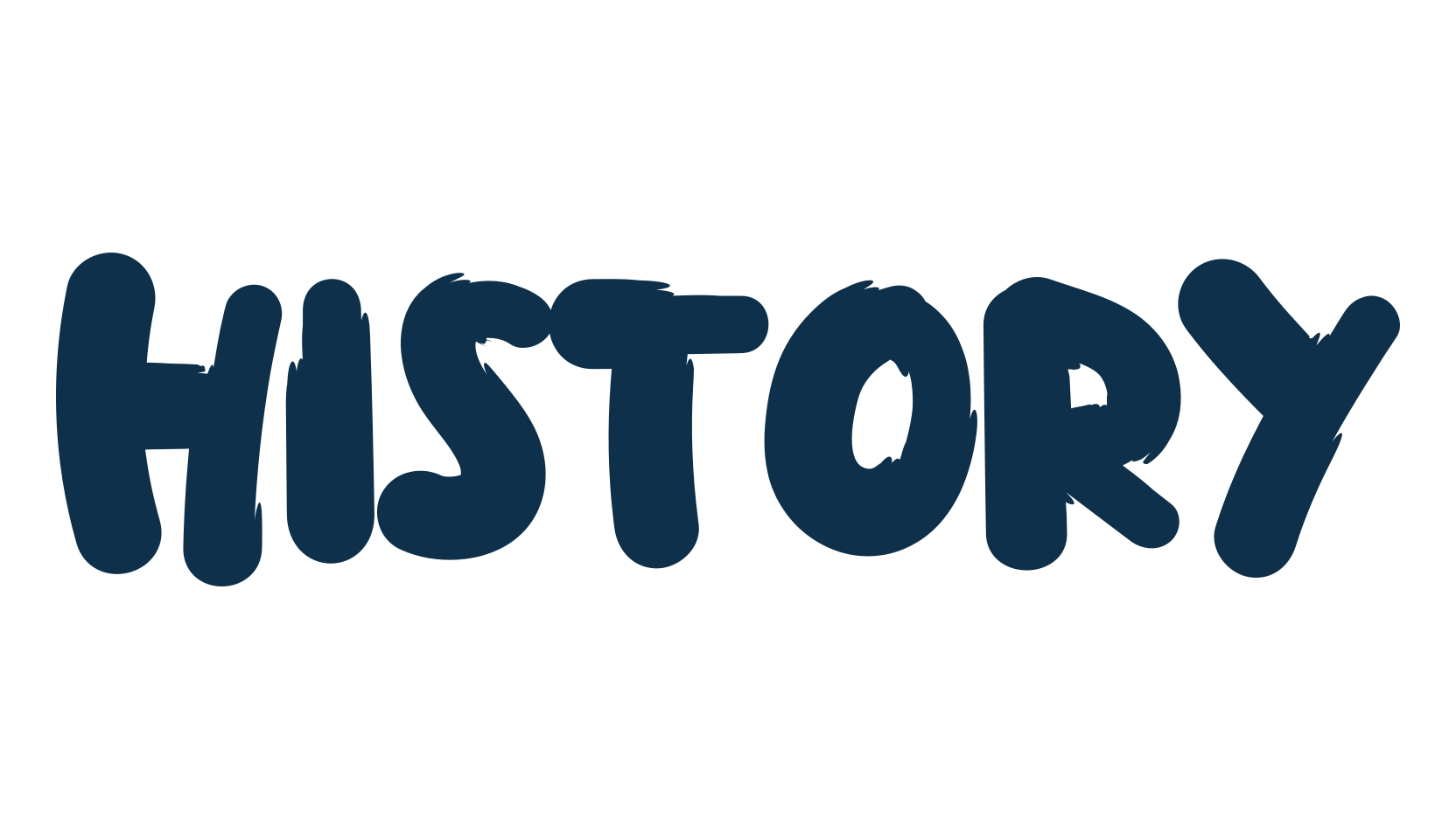 History (history-8), cartoon font preview