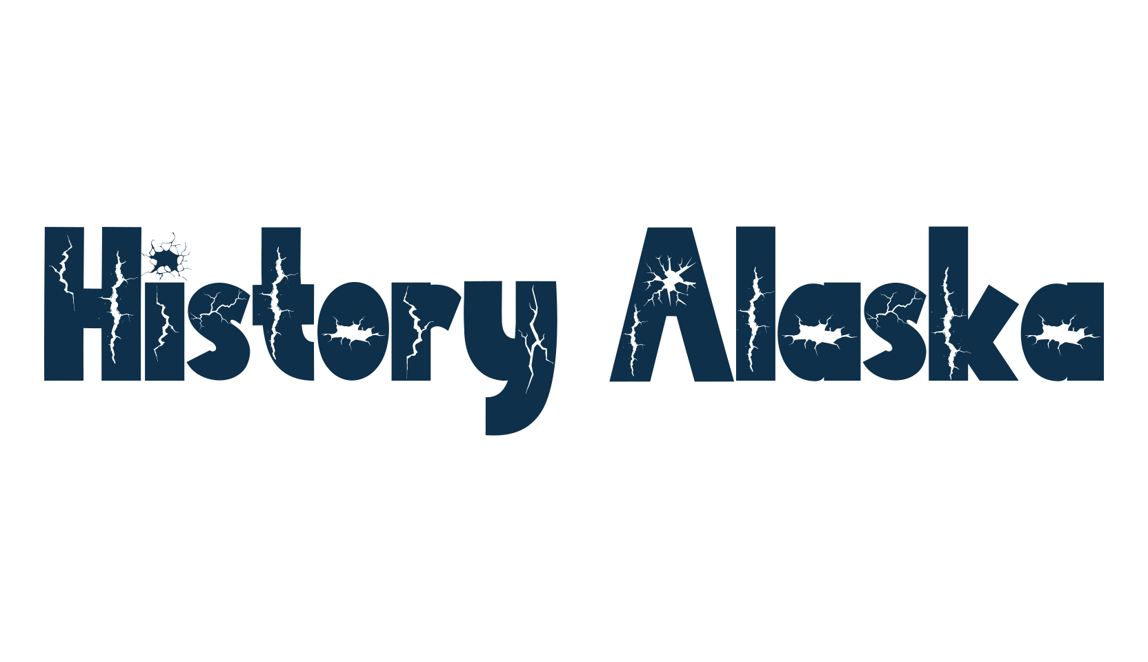 History Alaska, destroy font preview