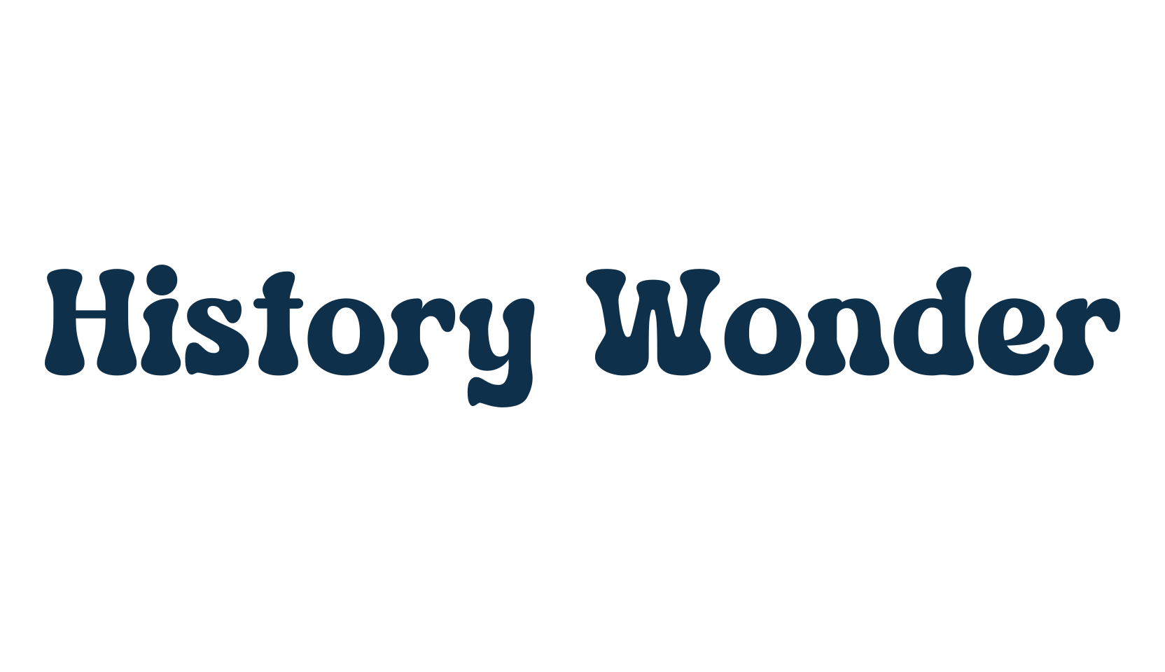 History Wonder, fancy groovy decorative font preview