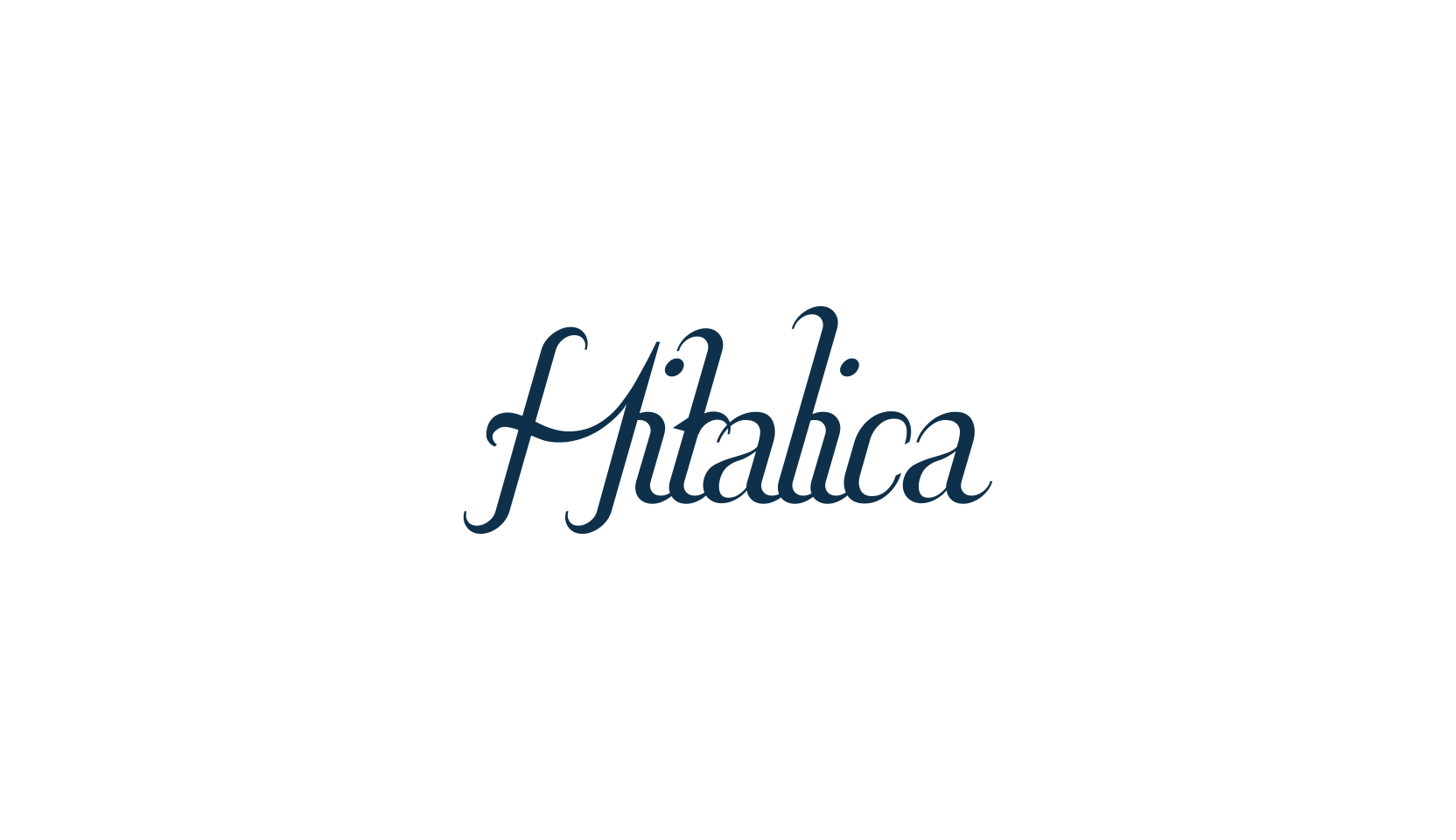 Hitalica, fancy various decorative font preview