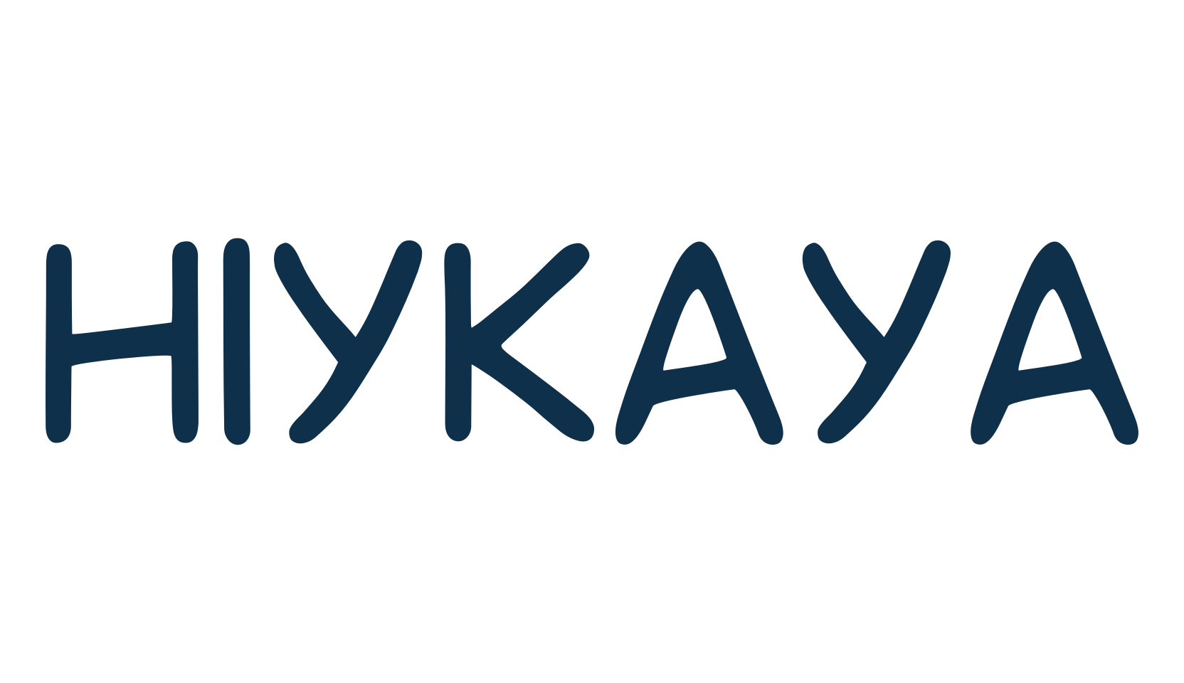 Hiykaya, fancy cartoon decorative comic font preview