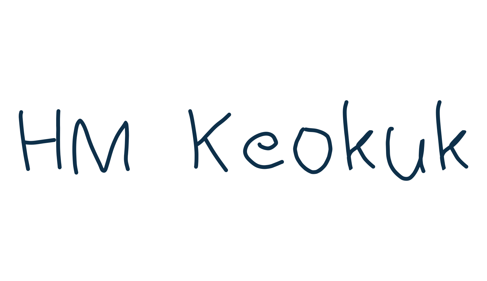 HM Keokuk, script handwritten fancy decorative calligraphy font preview