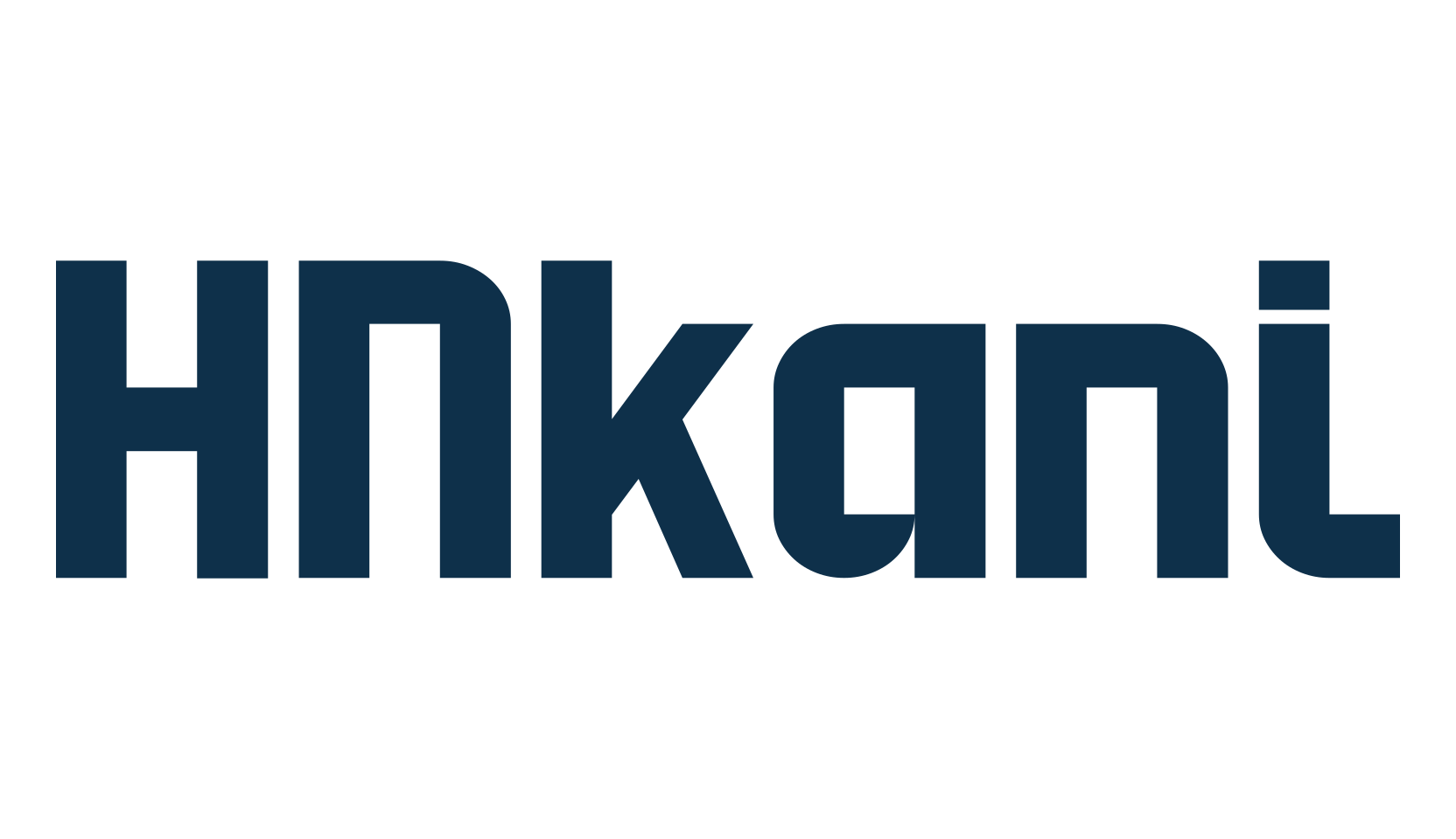 HNkani, fancy various techno sci-fi font preview