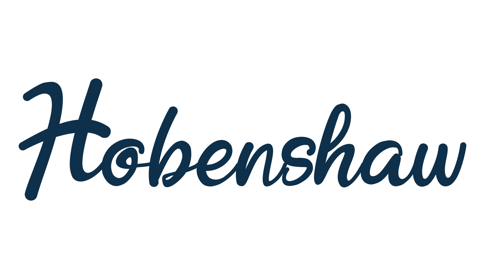 Hobenshaw, various font preview