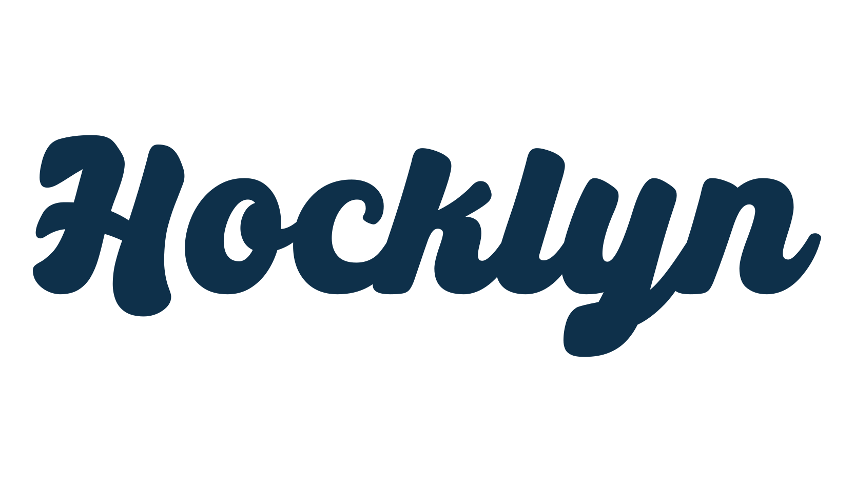 Hocklyn, old school font preview