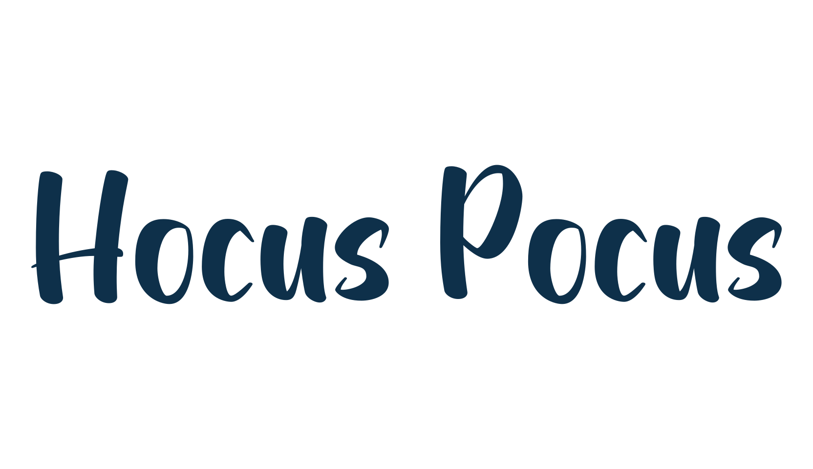 Hocus Pocus (hocus-pocus-7), fancy various decorative script calligraphy font preview