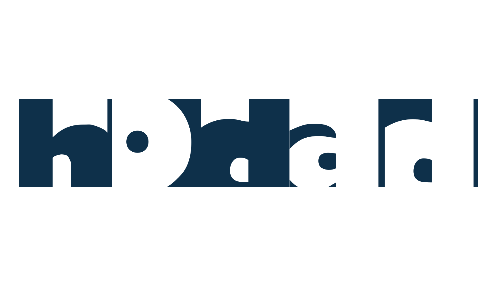HoDad, fancy distorted decorative font preview