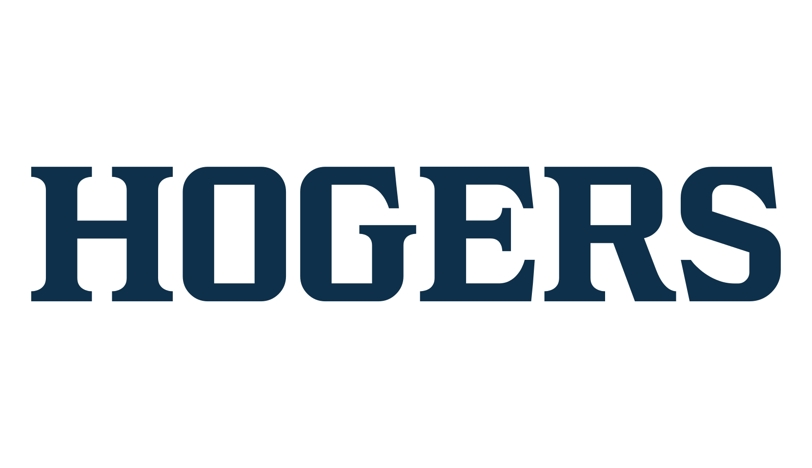 Hogers, serif font preview