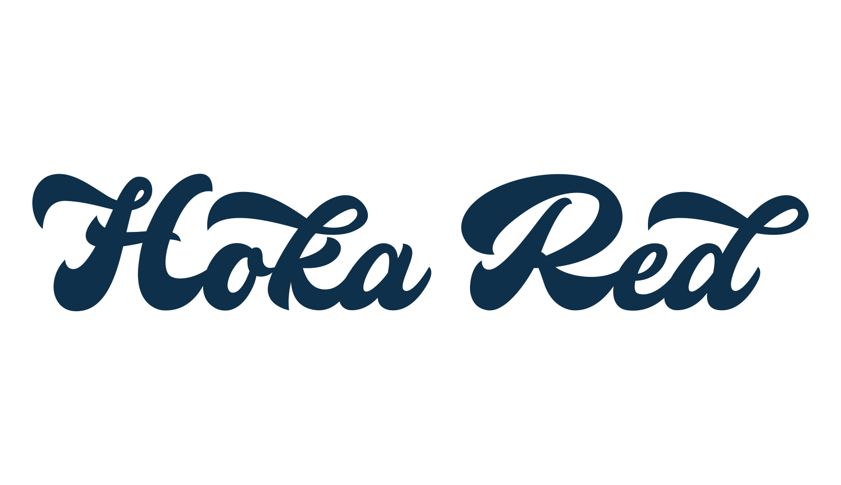 Hoka Red, fancy old school decorative script calligraphy font preview