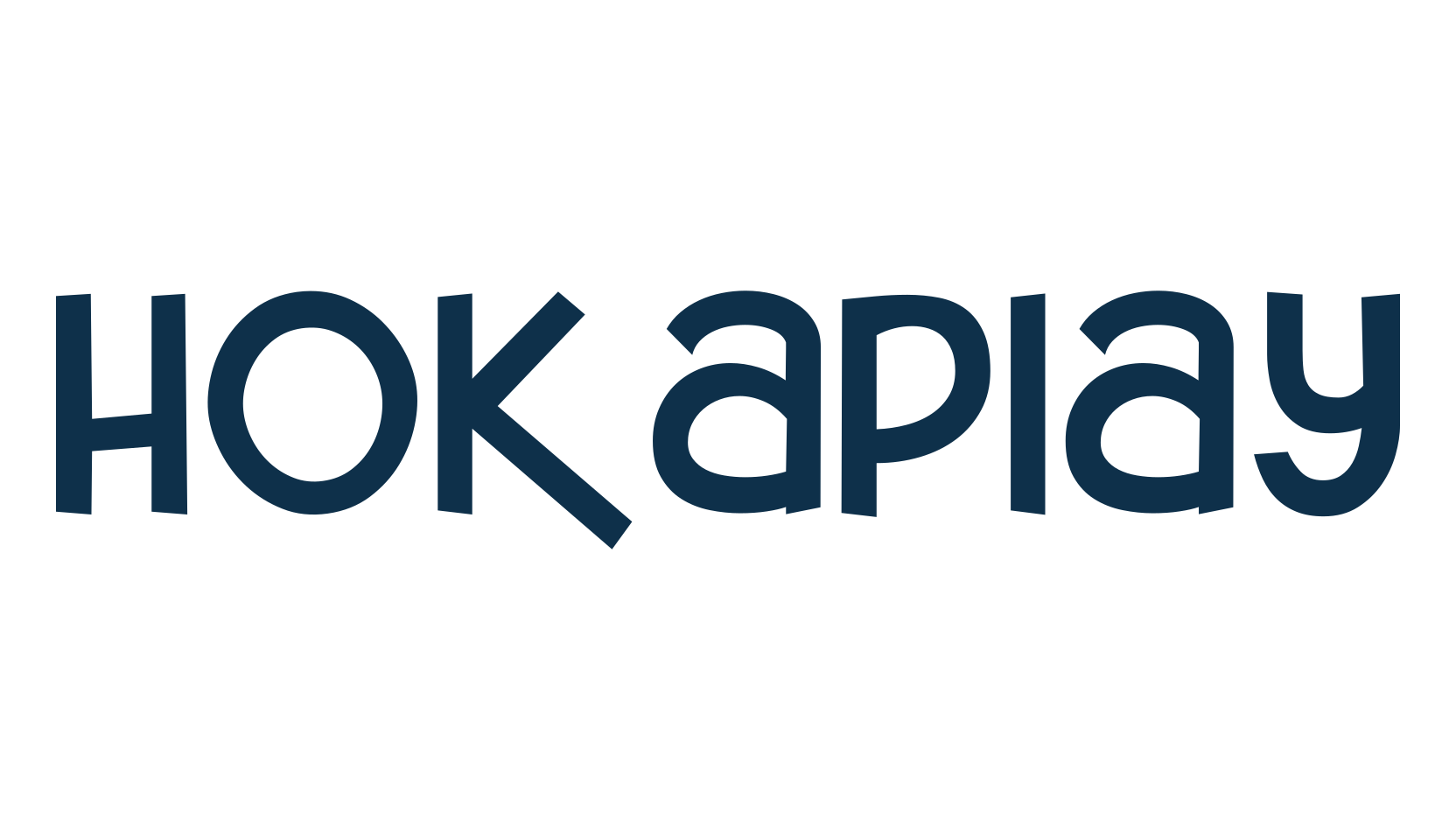 Hokaplay, fancy cartoon decorative font preview