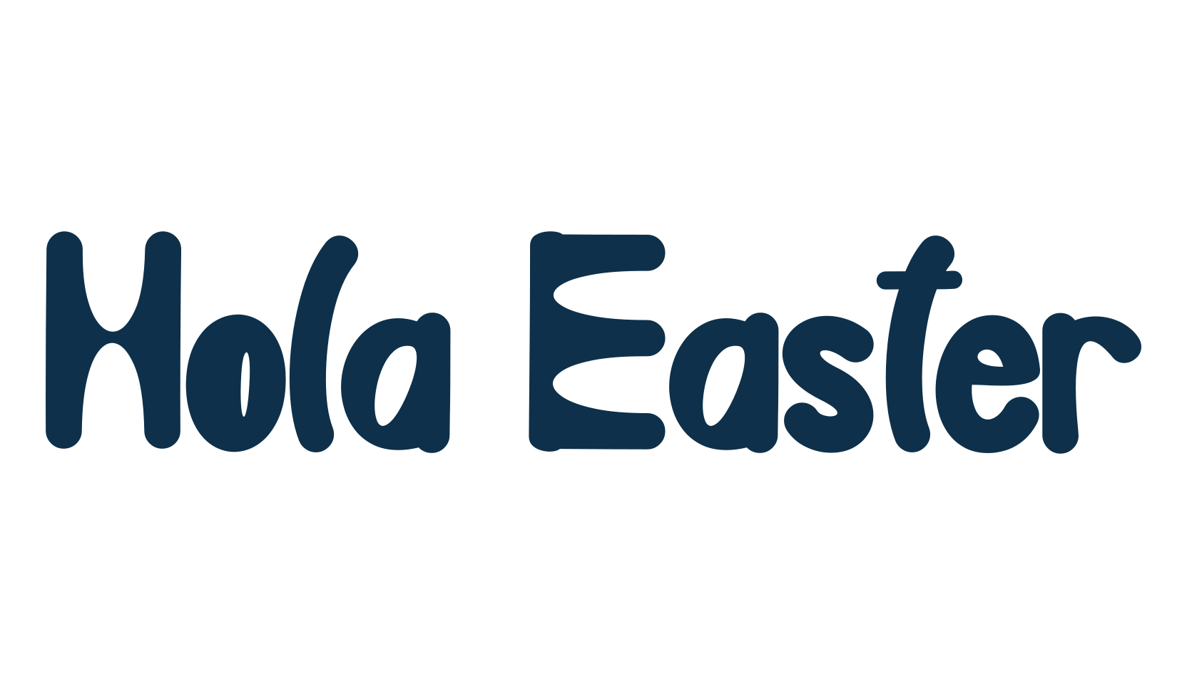 Hola Easter, various font preview