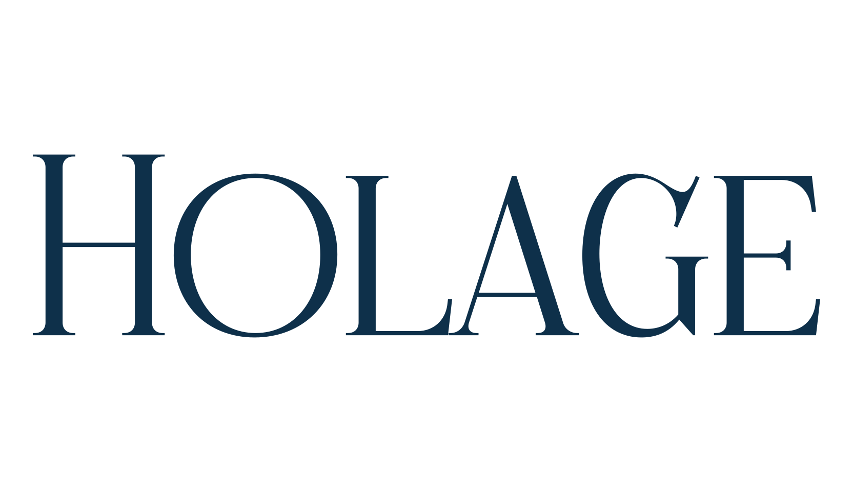 Holage, basic serif font preview