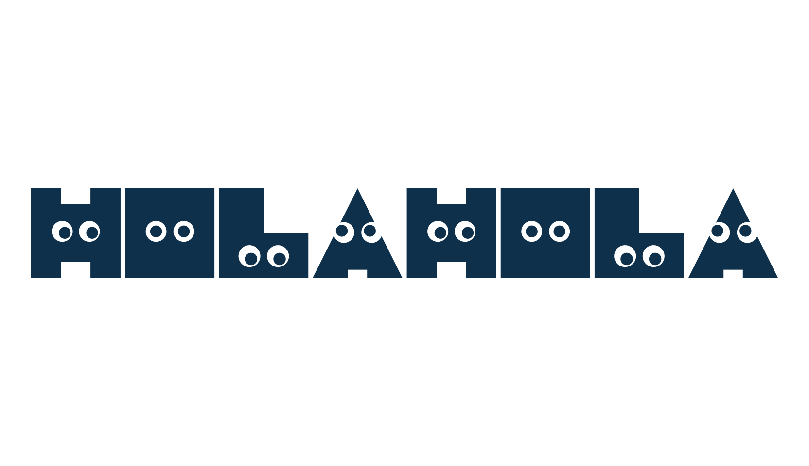 HolaHola, fancy decorative font preview