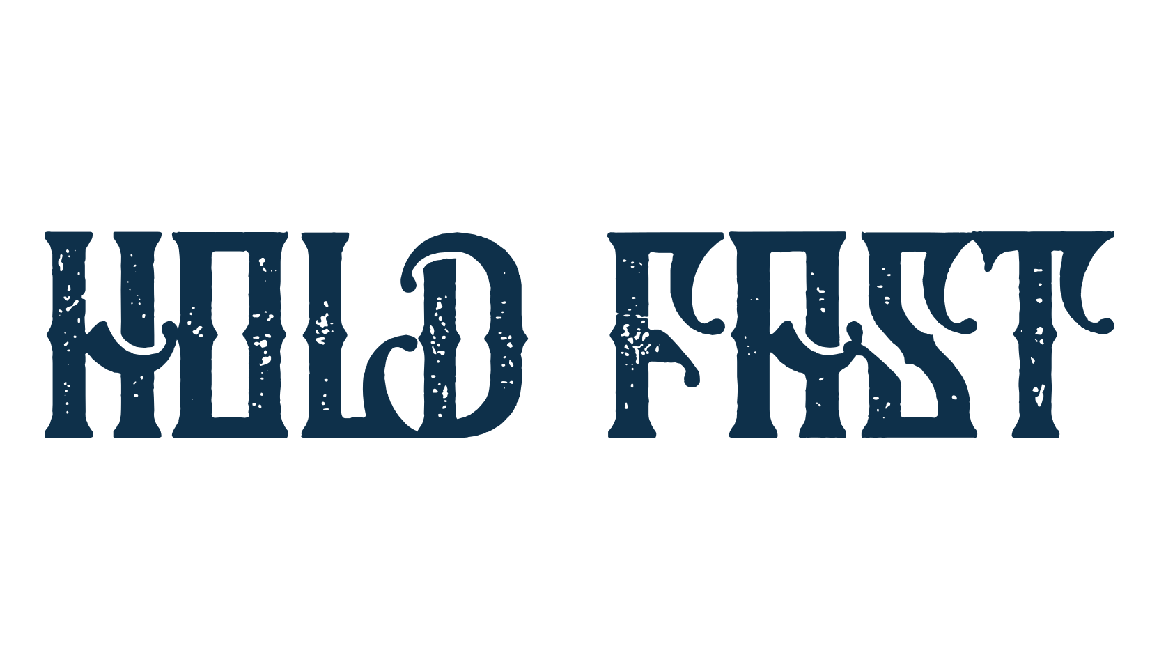 Hold Fast, fancy retro decorative font preview