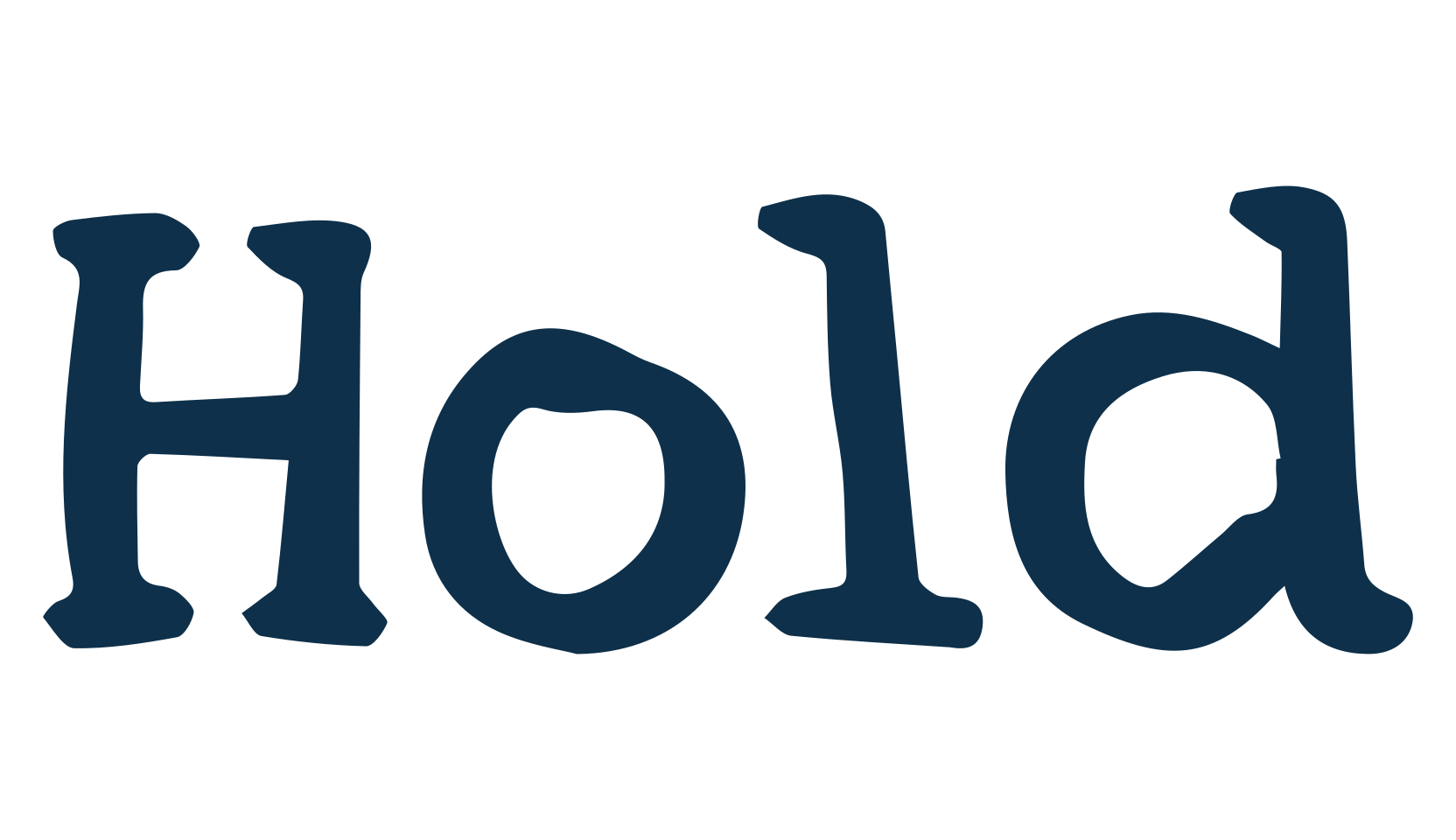 Hold, typewriter font preview