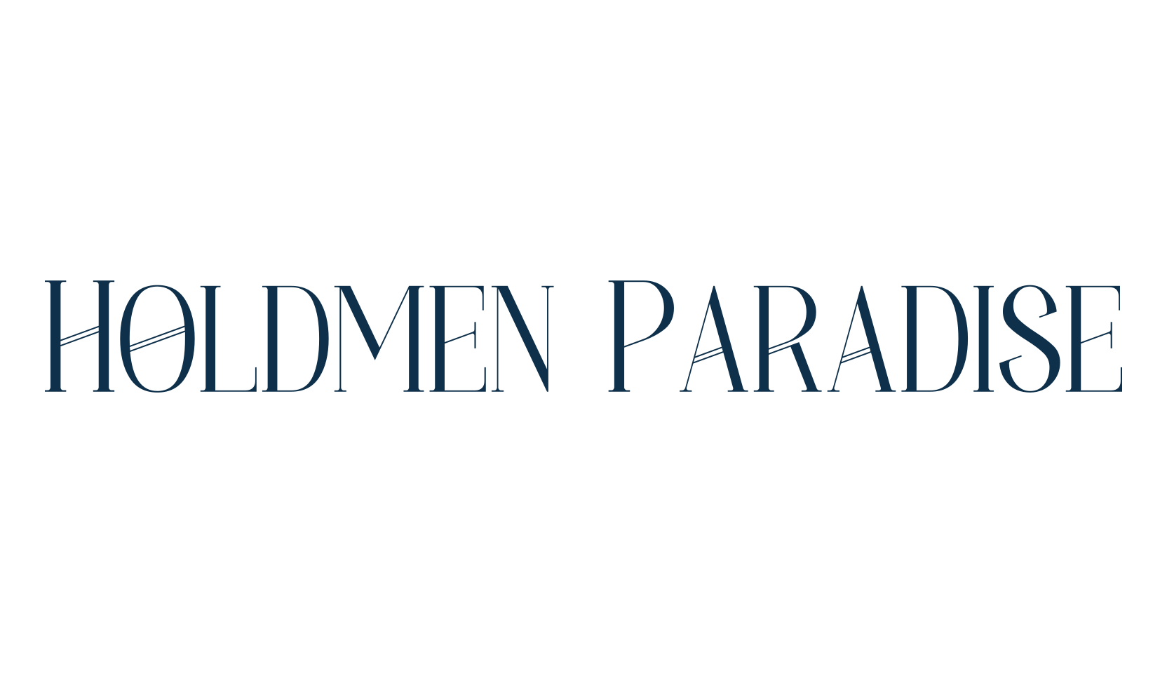 Holdmen Paradise, basic serif font preview