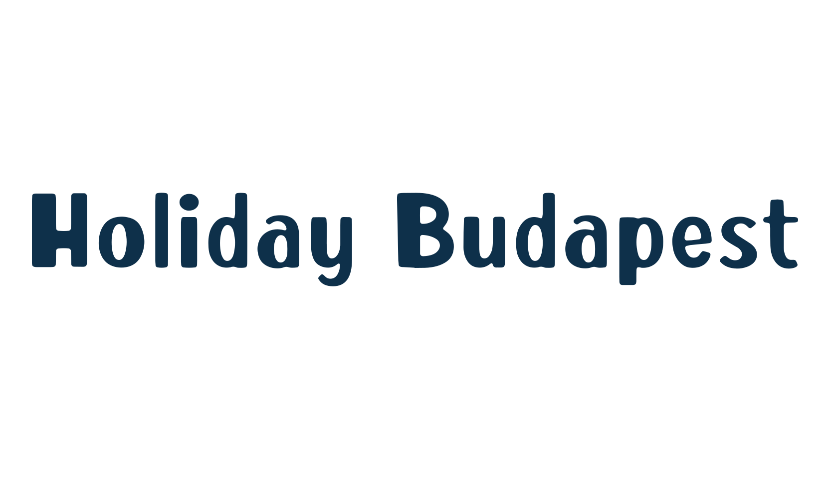 Holiday Budapest, various font preview