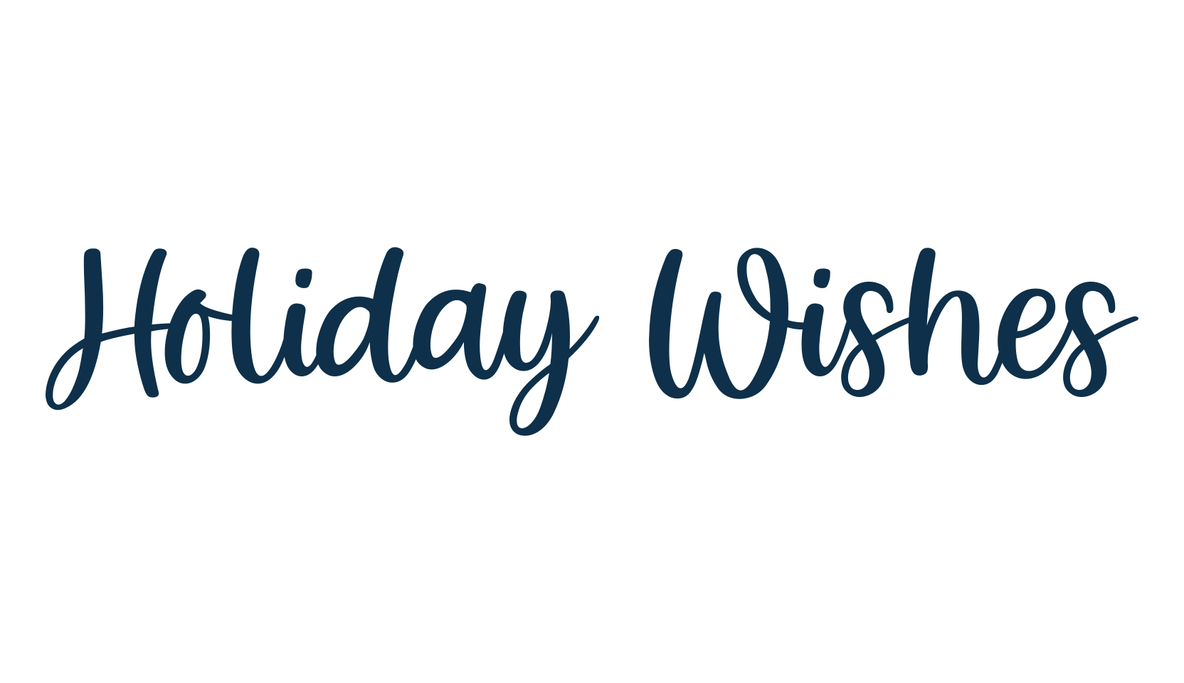 Holiday Wishes, fancy decorative font preview