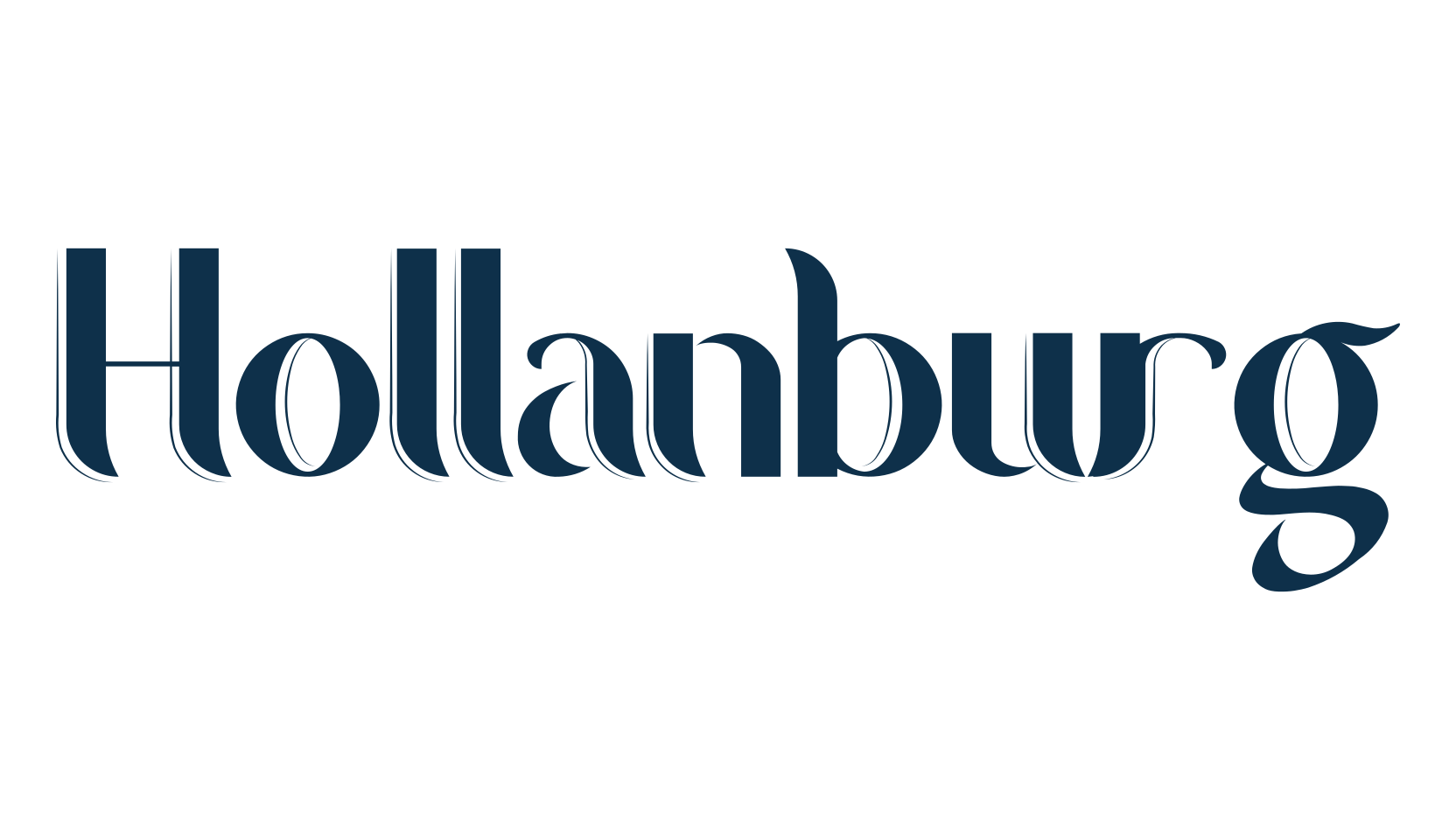 Hollanburg, various font preview
