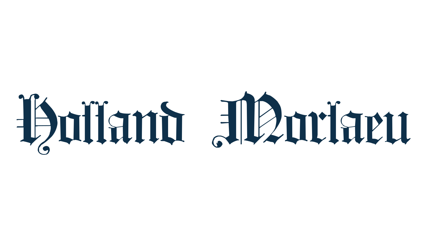 Holland Morlaeu, gothic medieval font preview