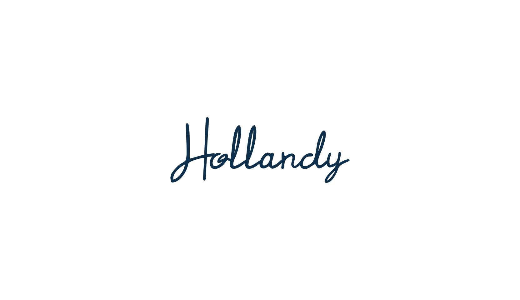 Hollandy, script handwritten fancy decorative calligraphy font preview