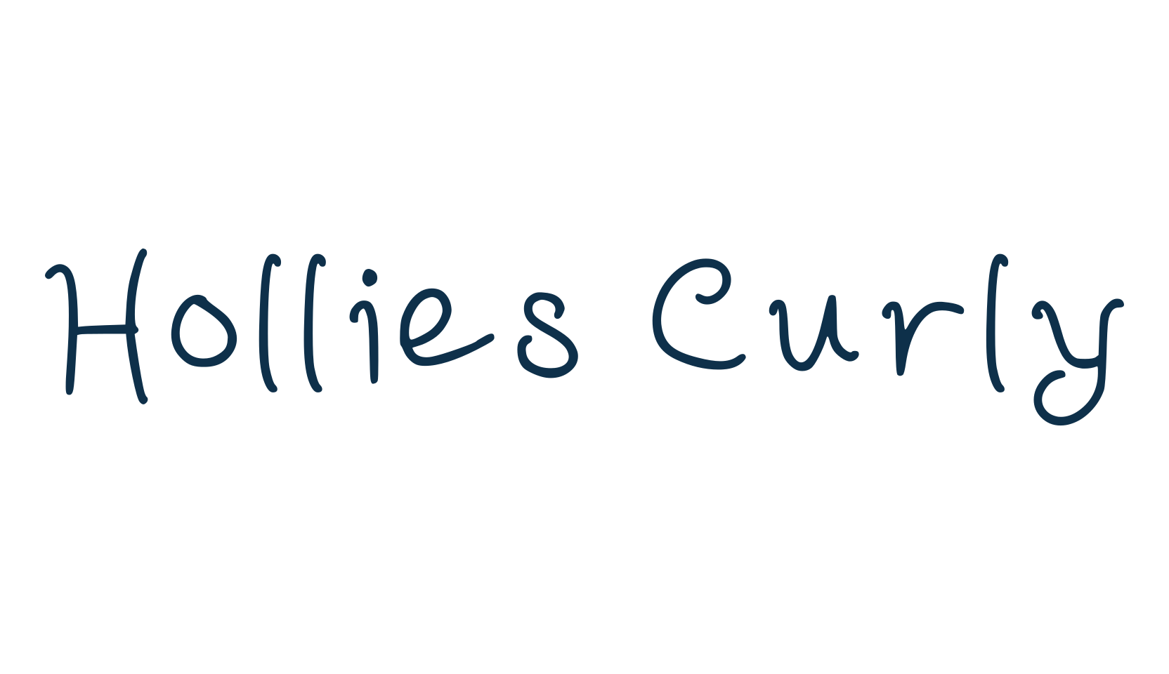 Hollies Curly, script handwritten fancy decorative calligraphy font preview
