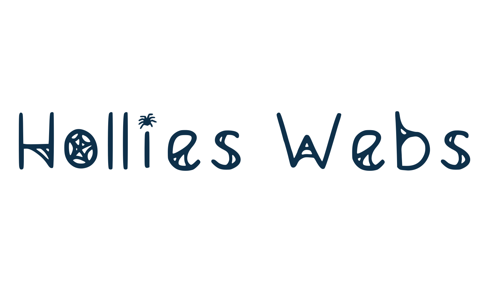 Hollies Webs, fancy decorative font preview