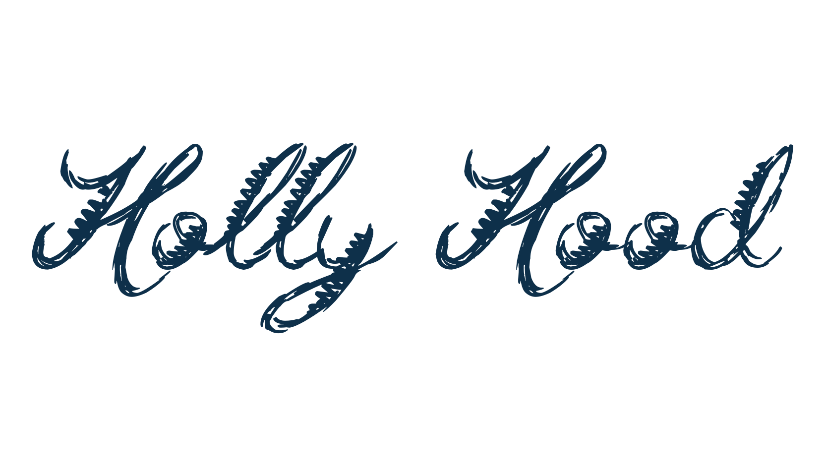 Holly Hood, script trash fancy decorative calligraphy font preview