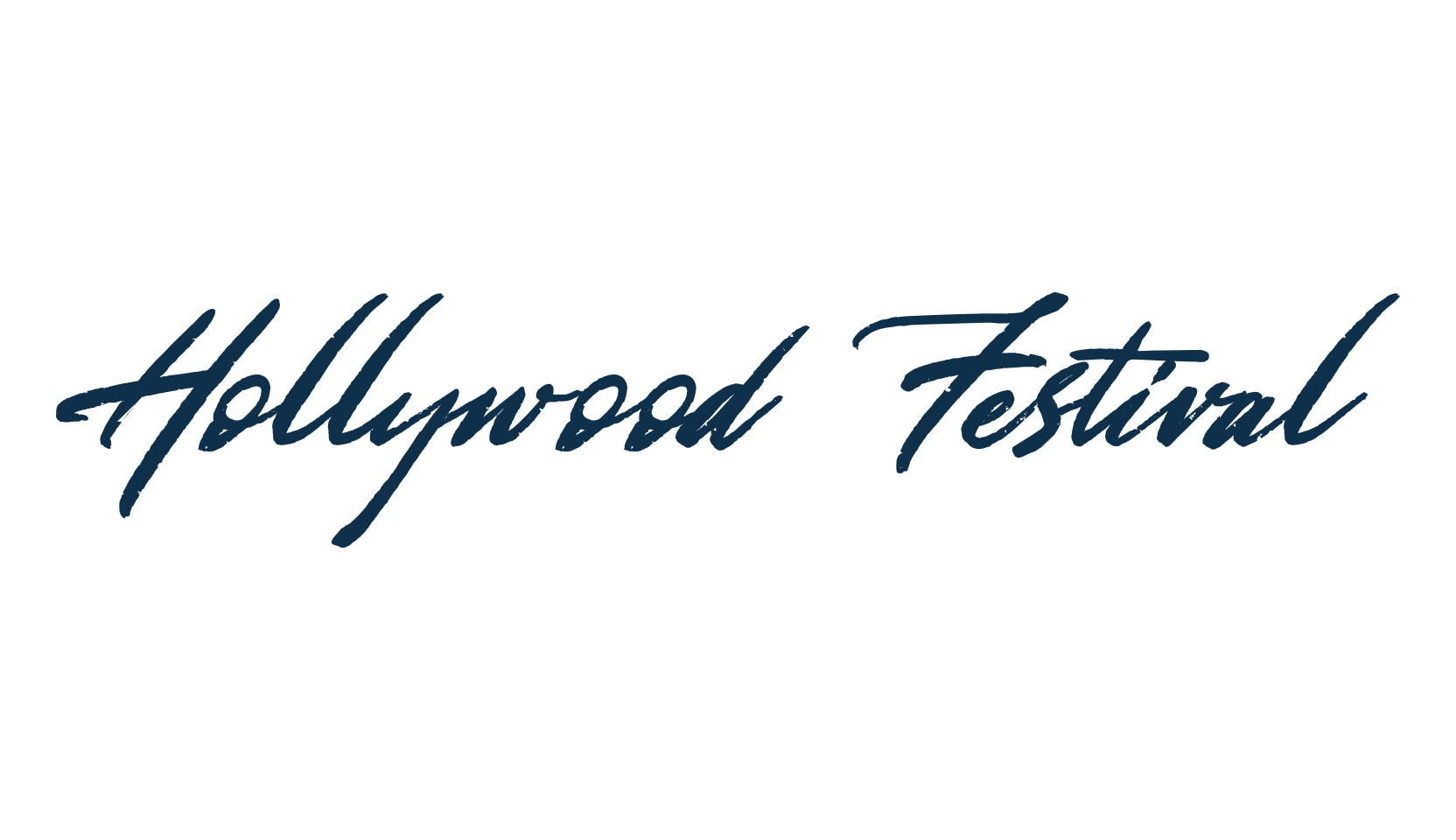 Hollywood Festival, script handwritten fancy decorative calligraphy font preview