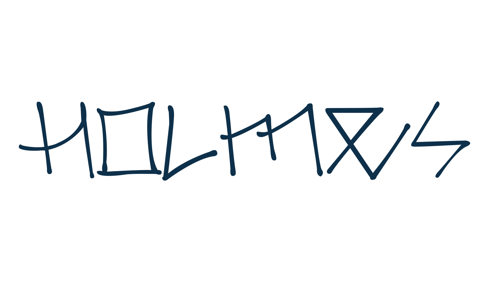 Holmes (holmes), graffiti font preview