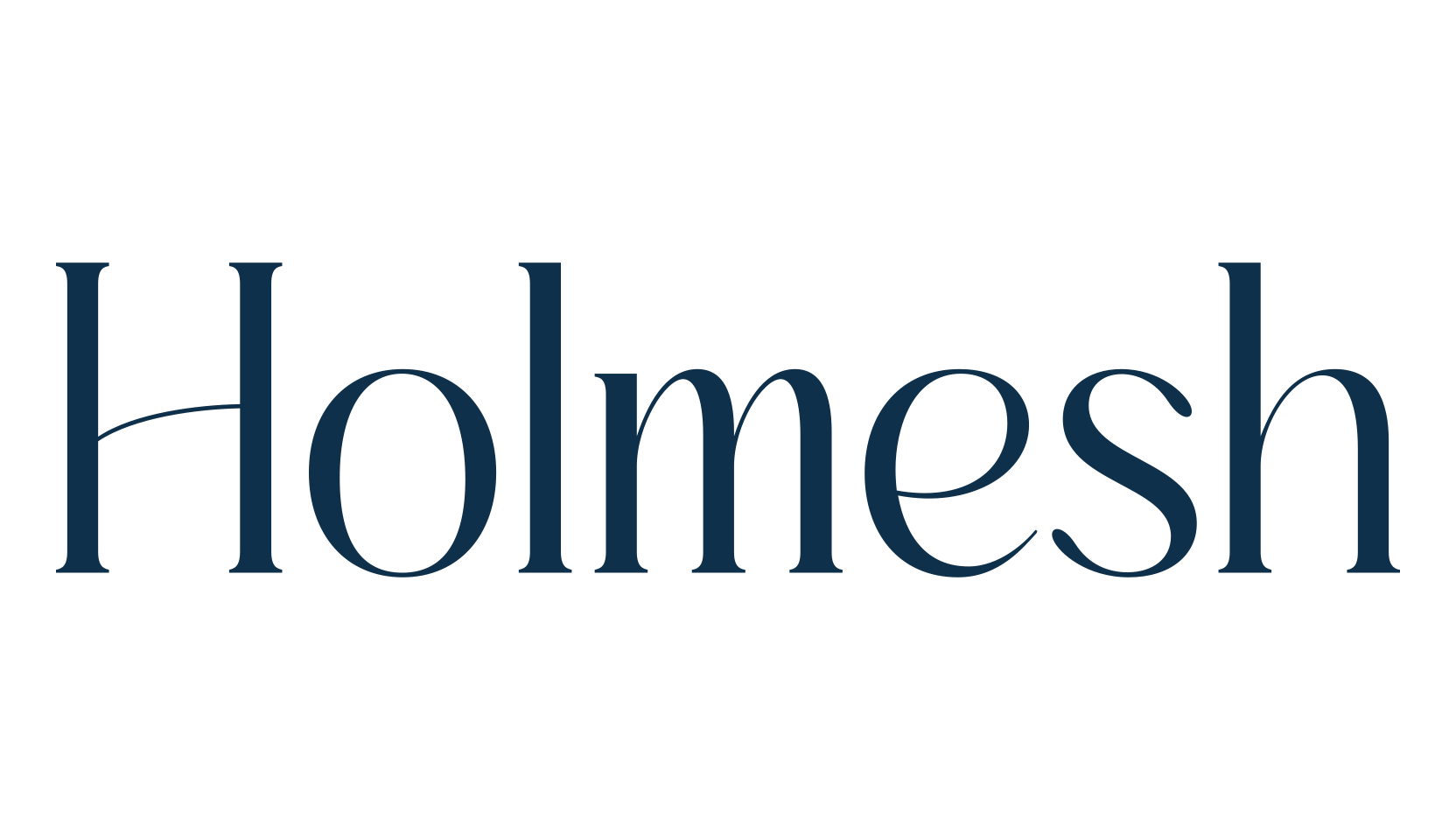 Holmesh, serif font preview