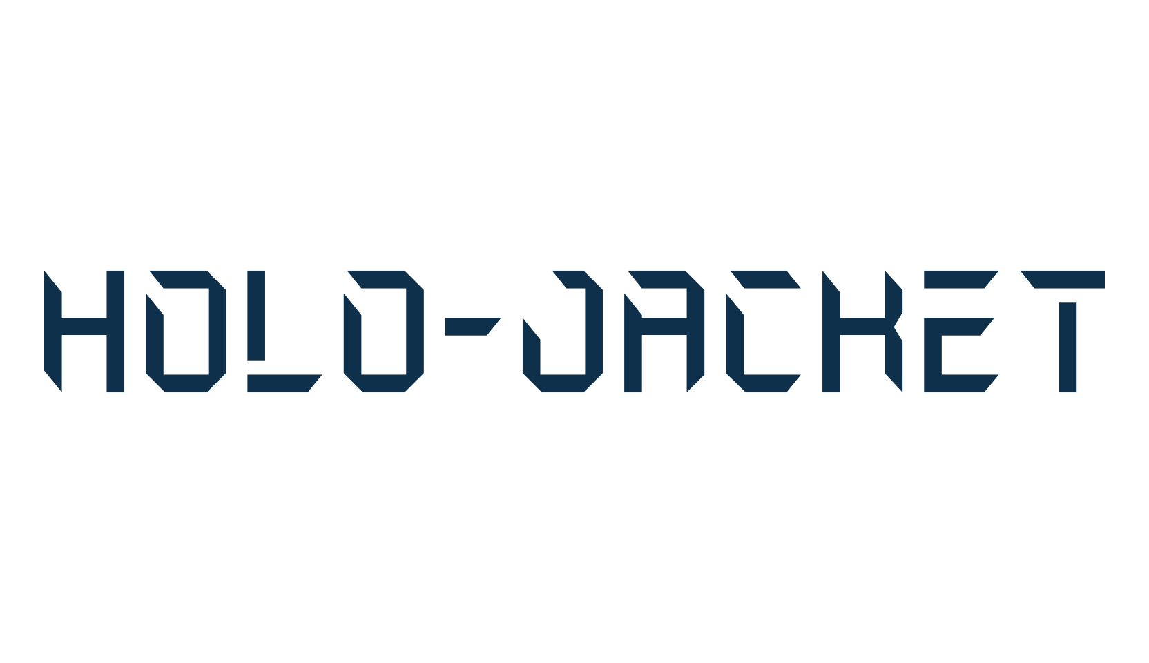 Holo-Jacket, techno sci-fi font preview
