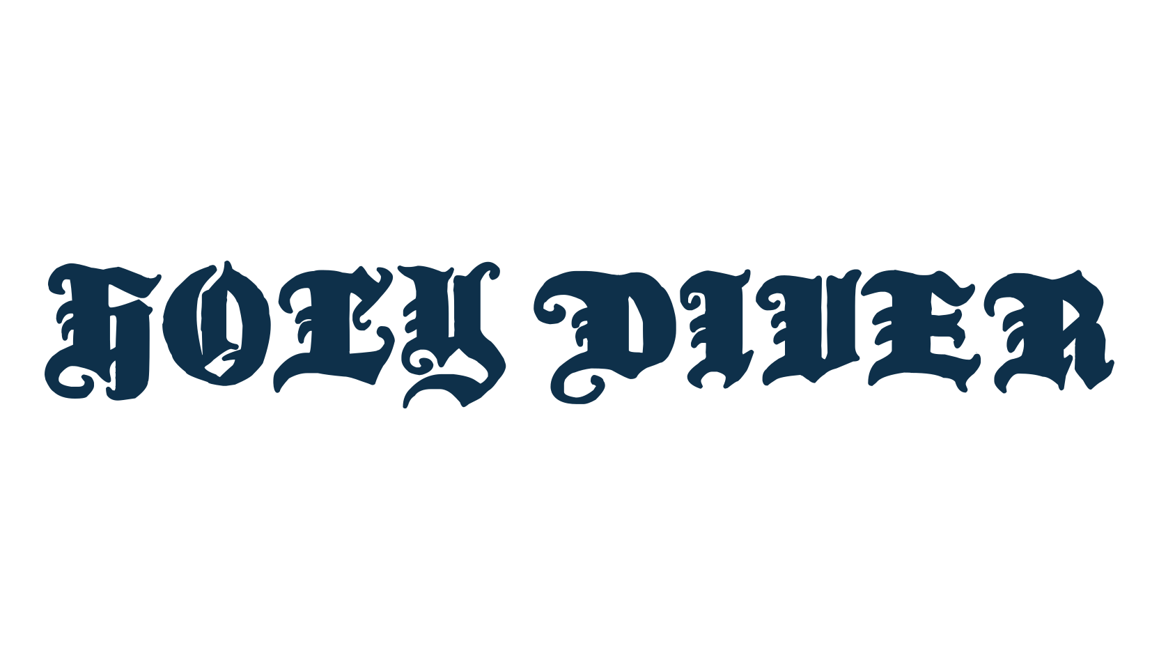 Holy Diver, medieval font preview