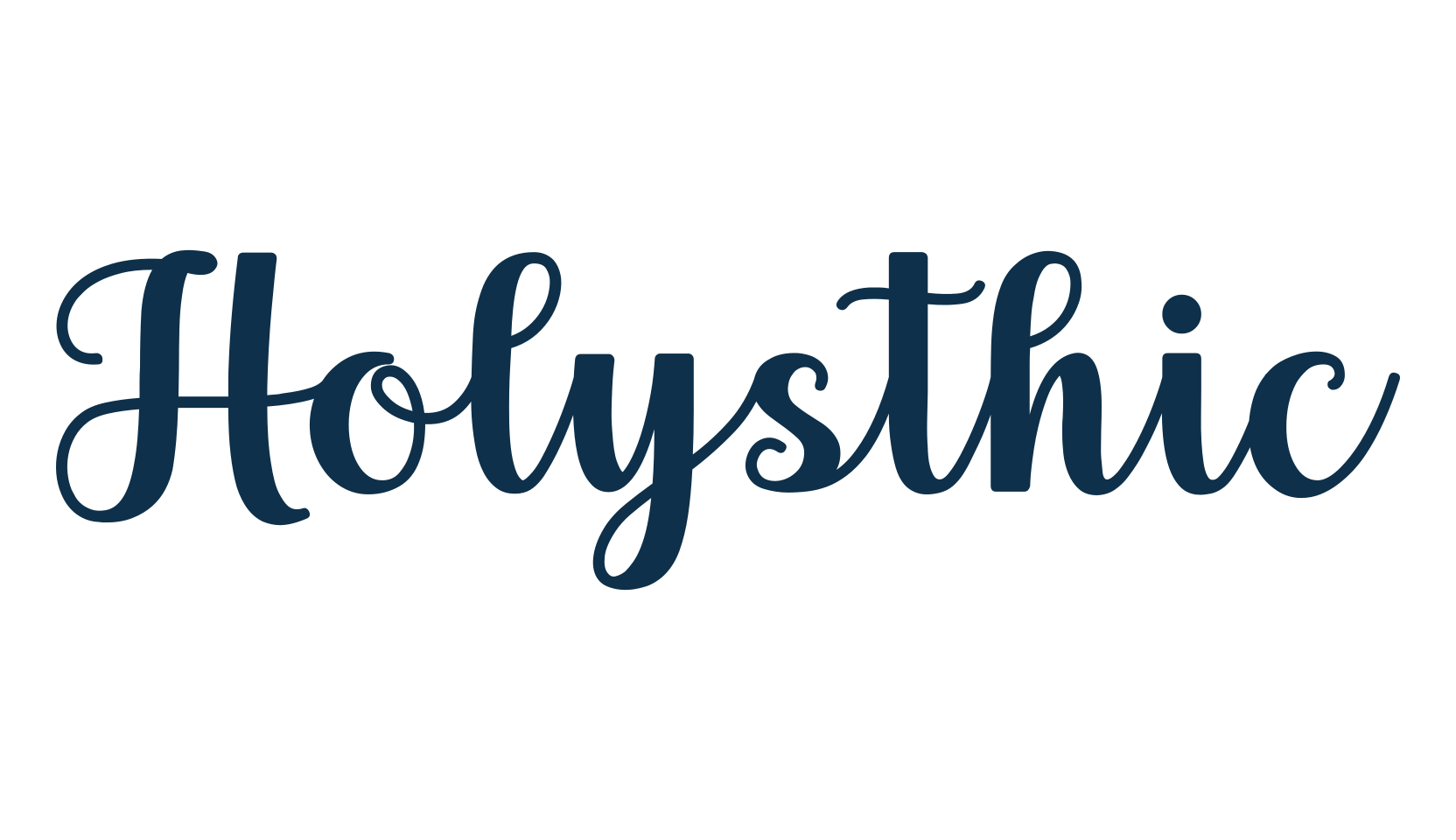 Holysthic, script calligraphy fancy decorative font preview