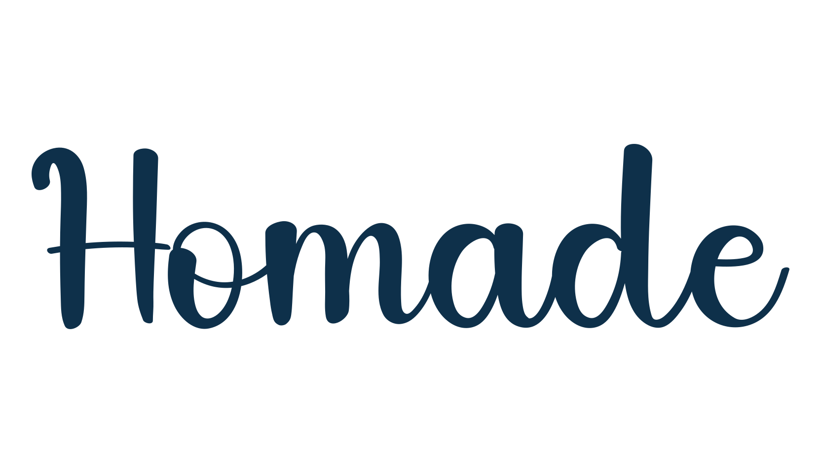 Homade (homade-2), script handwritten fancy decorative calligraphy font preview