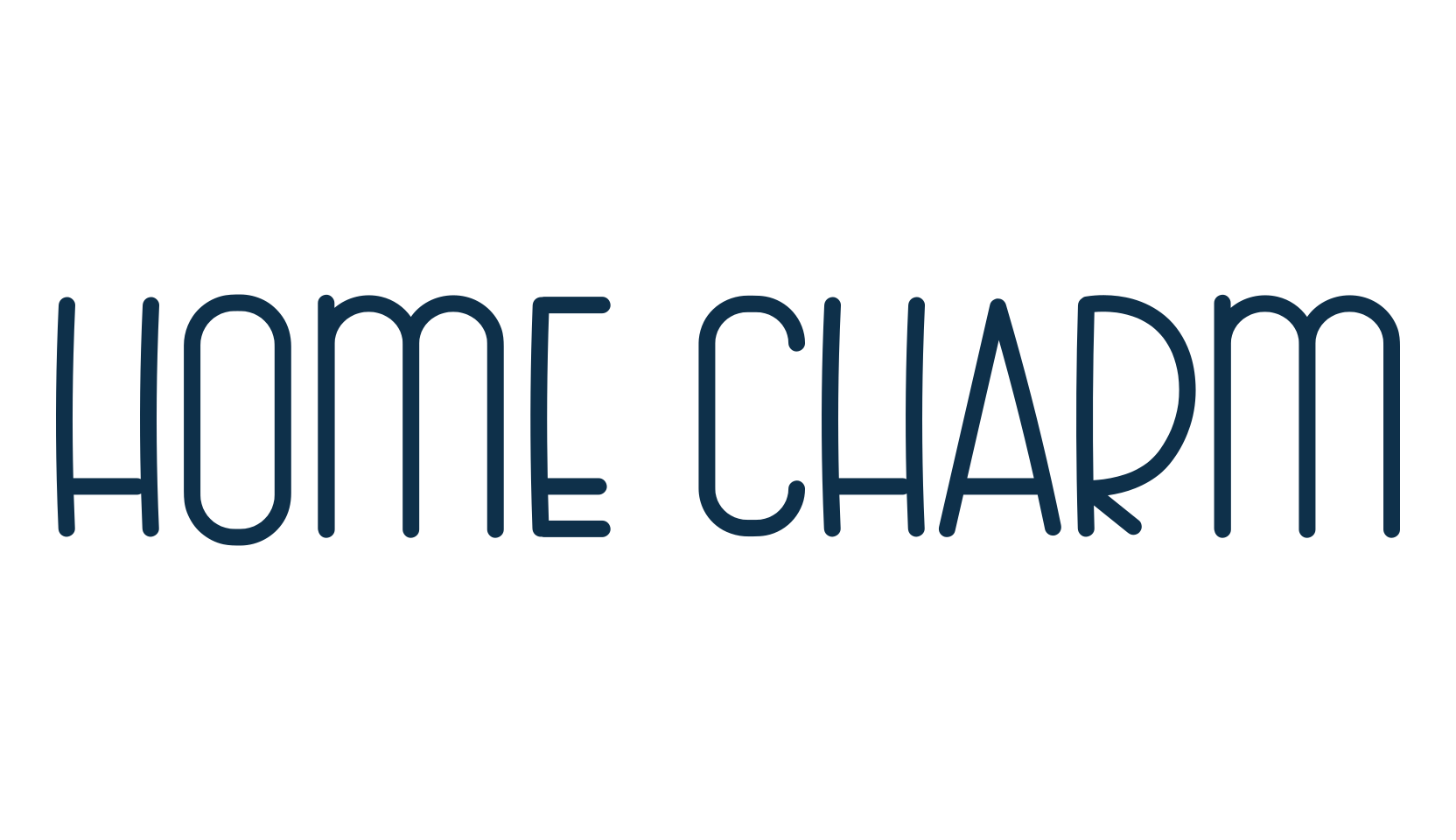 Home Charm, fancy various decorative font preview