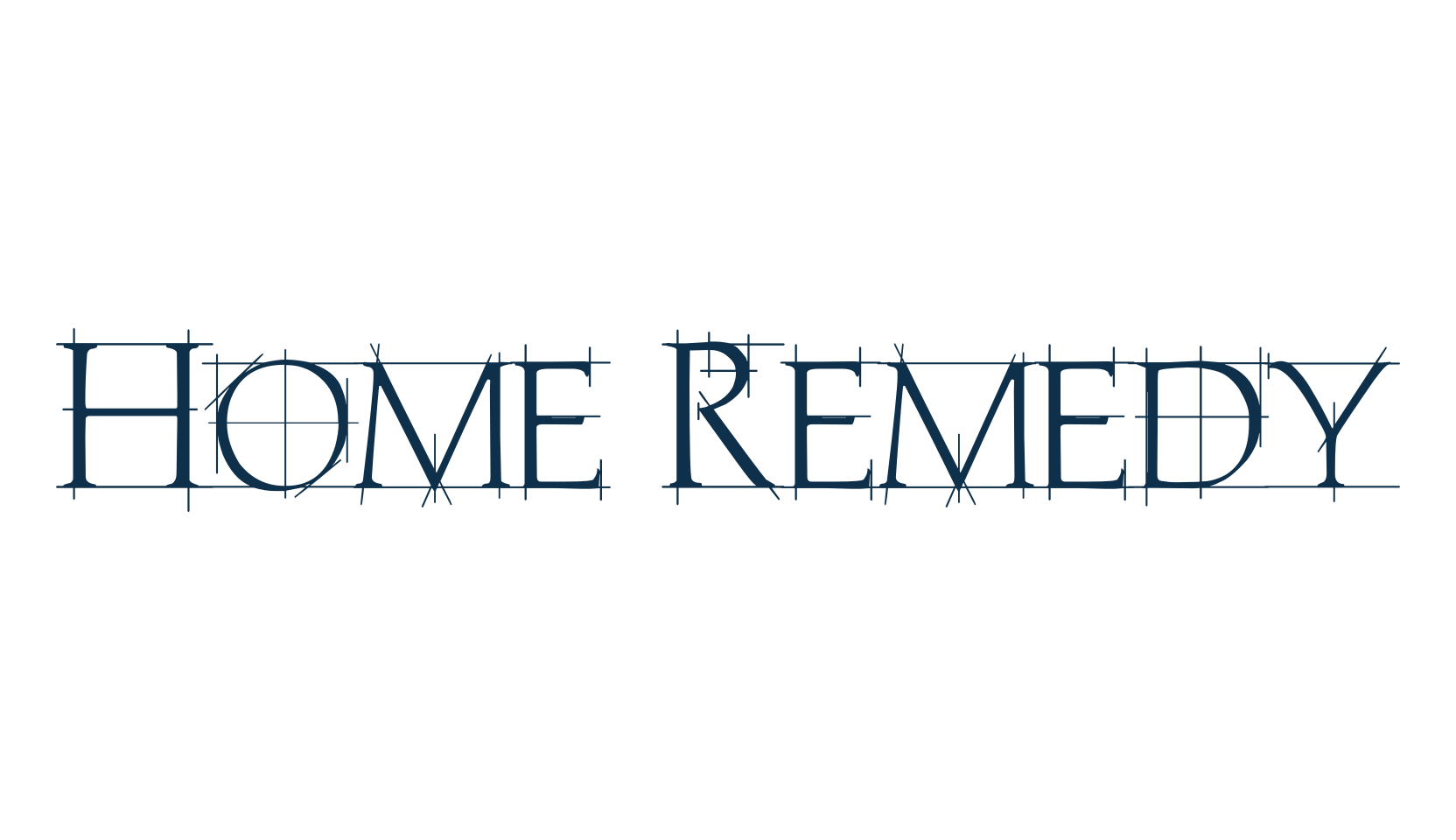 Home Remedy, grid font preview