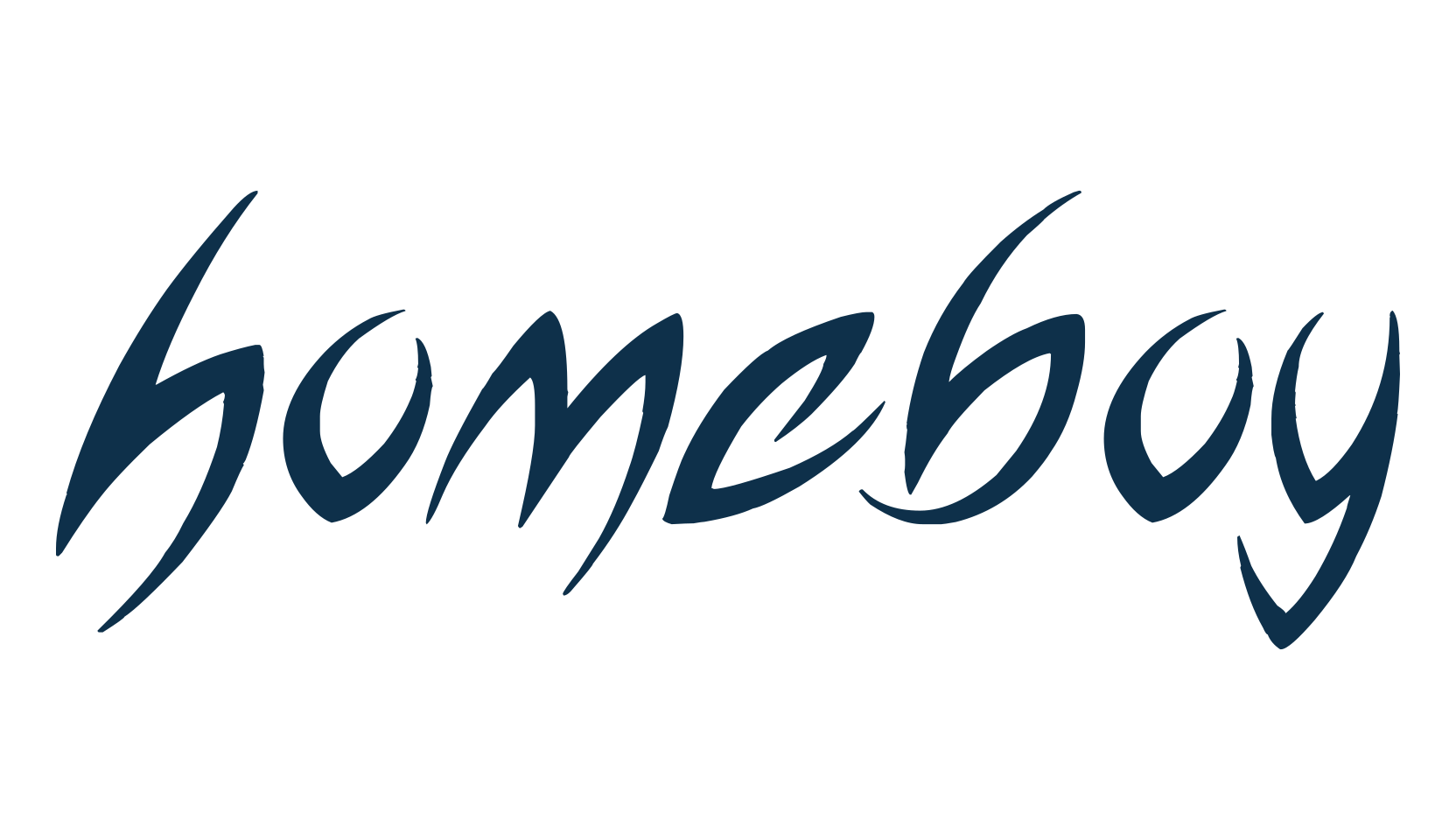 Homeboy, gothic modern font preview