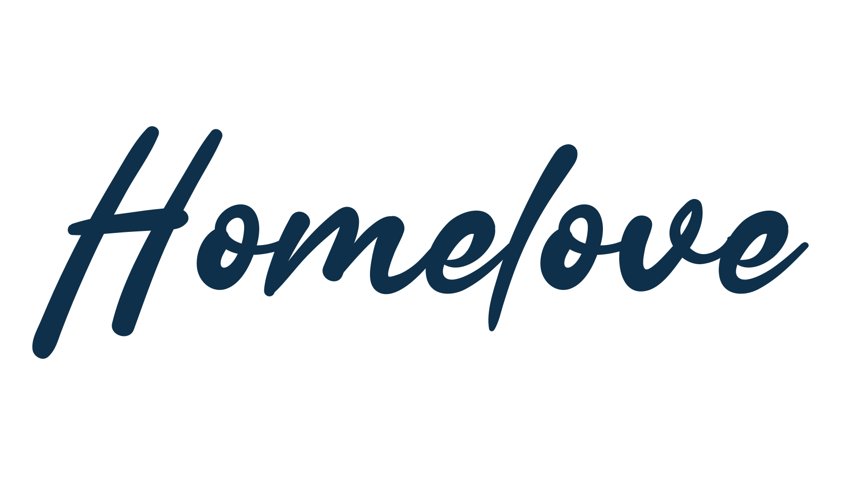 Homelove, fancy decorative font preview