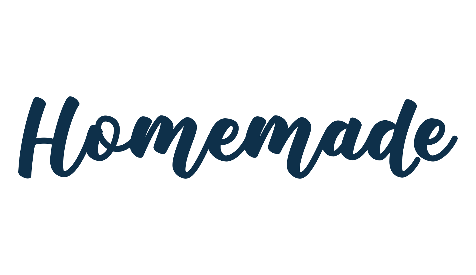 Homemade (homemade-2), various font preview