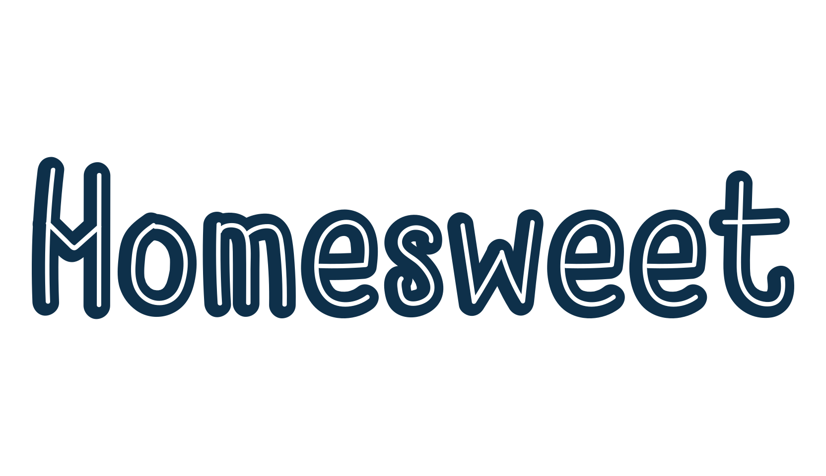 Homesweet, display market font preview